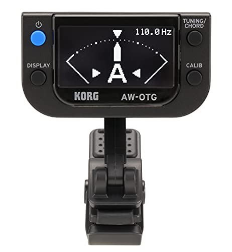 KORG AW-OTG Clip-On Tuner for Guitar State-of-the-art organic EL display NEW_1