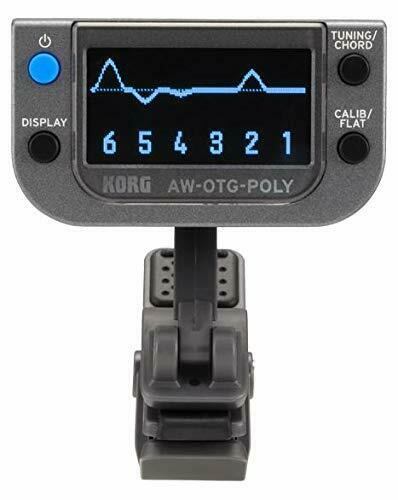 KORG AW-OTG-POLY Polyphonic Clip-On Tuner Guitar Tuner NEW from Japan_1