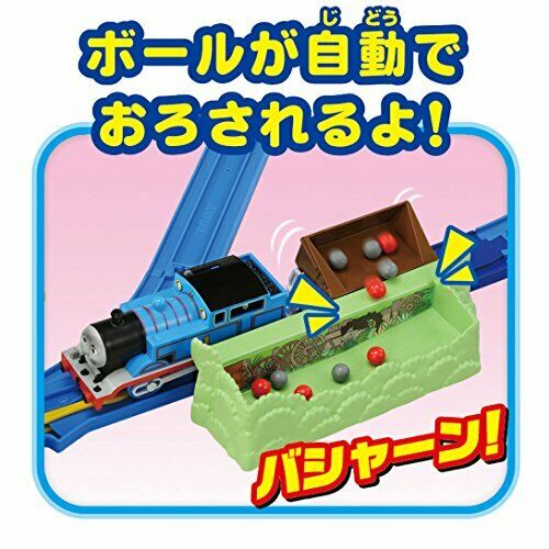 Takara Tomy Plarail Let's Reminiscence! Thomas & Merlin The Coal Hopper Set NEW_6