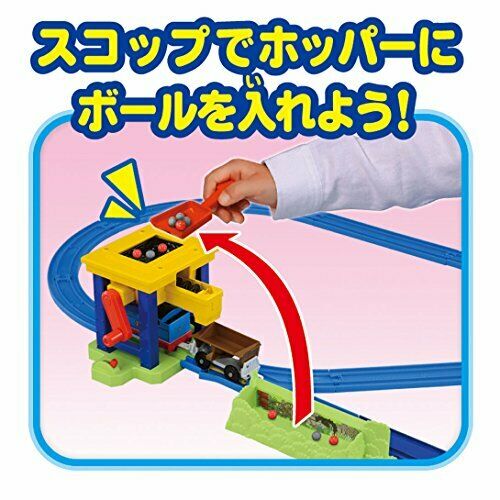 Takara Tomy Plarail Let's Reminiscence! Thomas & Merlin The Coal Hopper Set NEW_7