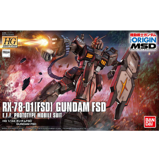 BANDAI HG 1/144 RX-78-01[FSD] GUNDAM FSD Model Kit THE ORIGIN MSD NEW from Japan_1