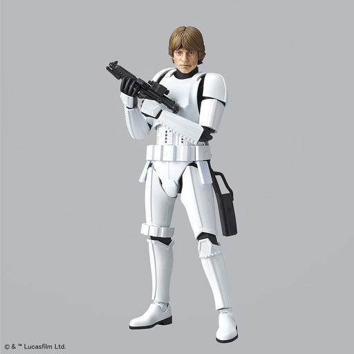 BANDAI Star Wars 1/12 LUKE SKYWALKER STORMTROOPER Ver Plastic Model Kit NEW_2