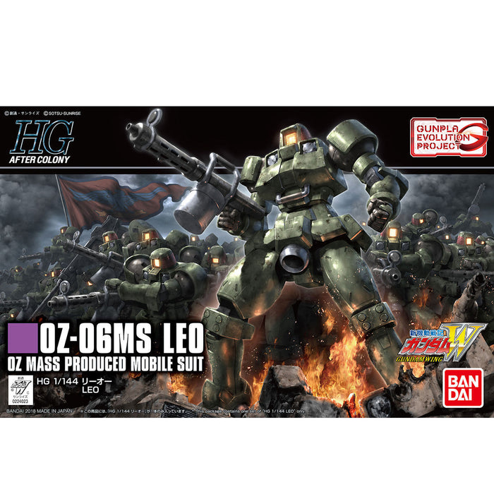 BANDAI HGAC 1/144 OZ-06MS LEO Plastic Model Kit Gundam W NEW from Japan_1