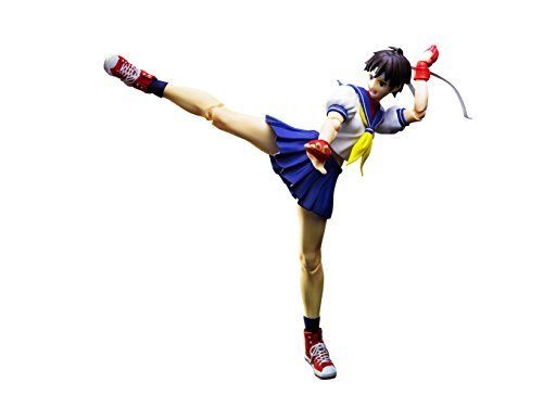 S.H.Figuarts Street Fighter SAKURA KASUGANO Action Figure BANDAI NEW from Japan_1