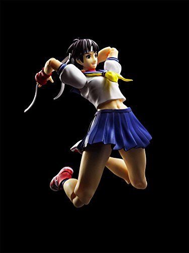 S.H.Figuarts Street Fighter SAKURA KASUGANO Action Figure BANDAI NEW from Japan_4