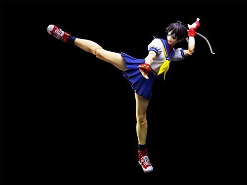 S.H.Figuarts Street Fighter SAKURA KASUGANO Action Figure BANDAI NEW from Japan_5