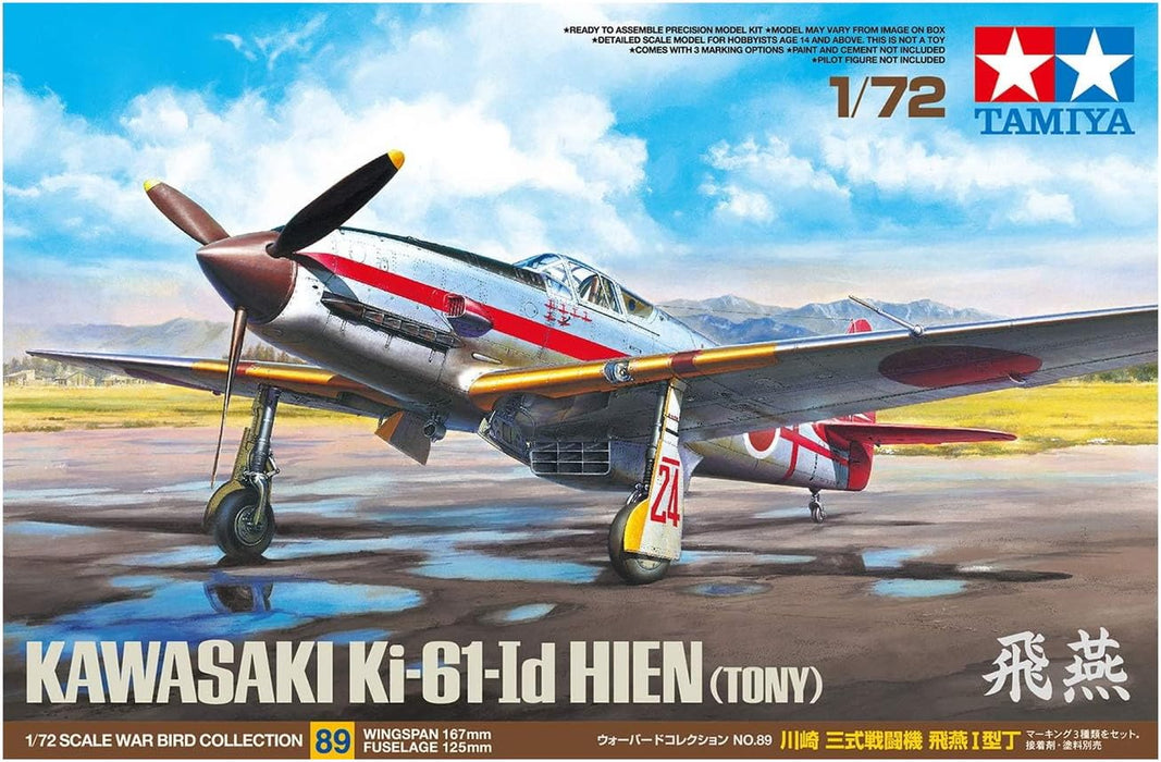 Tamiya 1/72 War Bird No.89 Japanese Army Kawasaki 3shiki Airforce Hien 60789-000_2