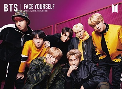 BTS FACE YOURSELF Limited Edition Type B CD DVD Booklet Sticker UICV-9278 NEW_1