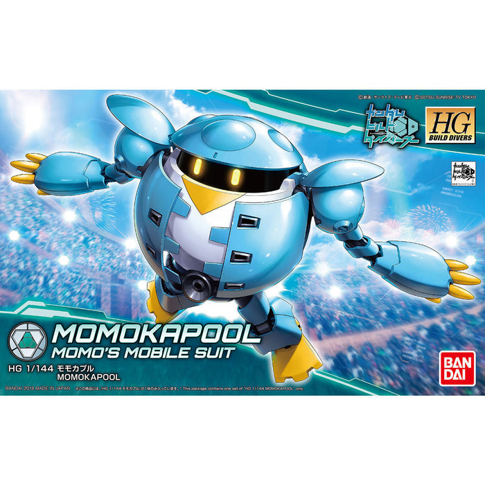 BANDAI HGBD 1/144 MOMOKAPOOL Plastic Model Kit Gundam Build Divers NEW_1