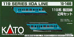 Kato N Scale Series 119 Iida Line (2-Car Set) NEW from Japan_3