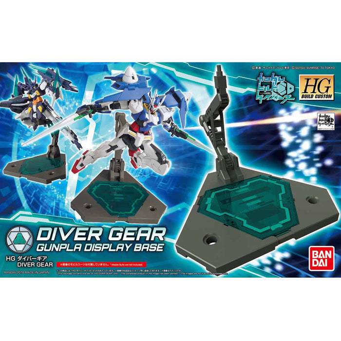 BANDAI HGBC DIVER GEAR GUNPLA DISPLAY BASE Model Kit Gundam Build Divers NEW_1