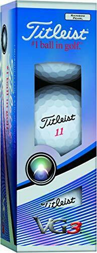 Titleist Golf Ball 2018 Vg3 3 Piece 12 Pieces Rainbow Pearl NEW from Japan_2