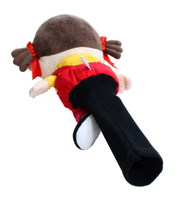 HOKUSHIN TRADING Peko-chan head cover Flex: UNI red Polyester 460cc WHC1722 NEW_4