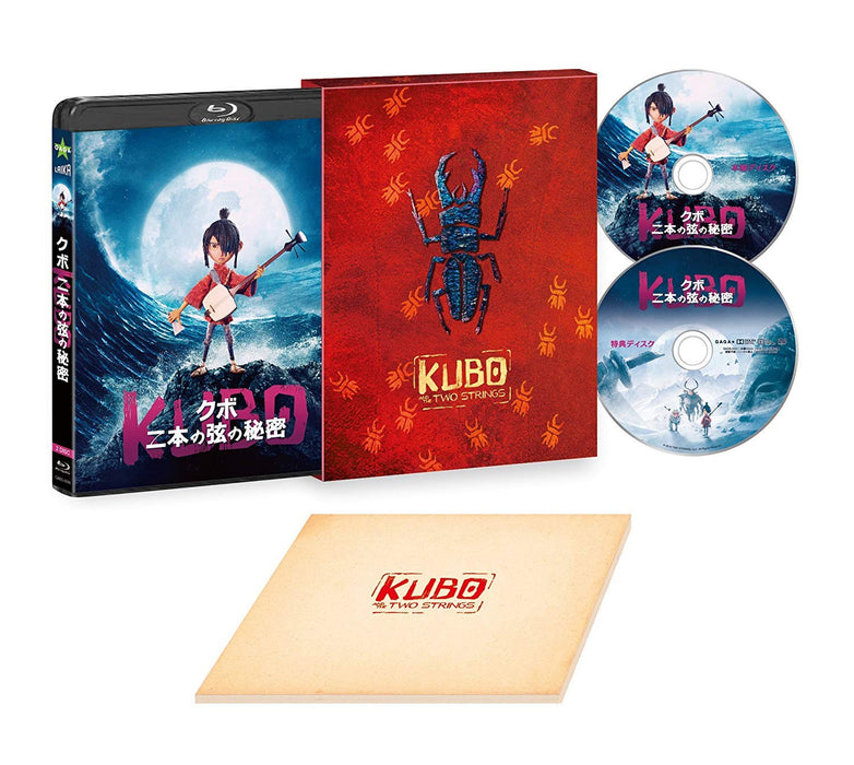 Blu-ray Kubo and the Two Strings 2D&3D Premium Edition w/Case, Booklet GABS-1708_1