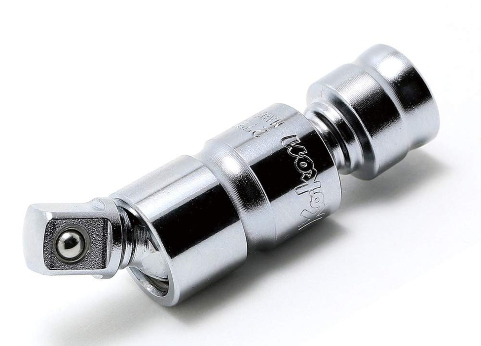 KOKEN Z-EAL Double Joint 2772Z Made In Japan Manual Type Metal Silver 1/4" NEW_2