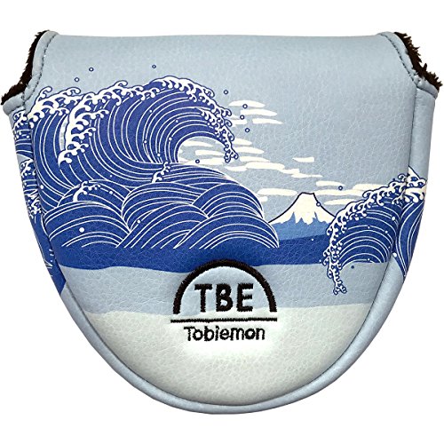 TOBIEMON Golf Putter Cover Headcover Mallet T-MPC Japanese Ukiyoe Magnet type_2