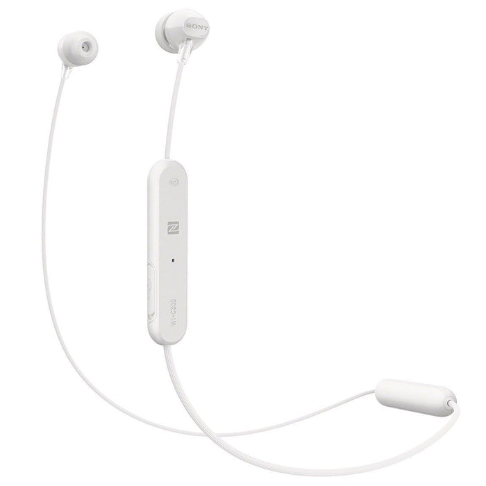 Sony WI-C300 Wireless behind-the-neck style In-ear Bluetooth Headphones white_1