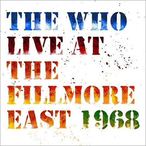 JAPAN ONLY 2 SHM CD THE WHO Live At The Fillmore East 1968 DIGIPAK UICY-15727_1