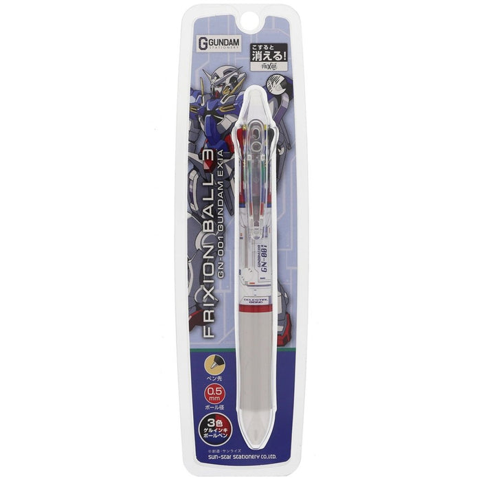 FRIXION BALL 3 GN-001 Gundam Exia 3-colors Ballpoint Pen Gundam Stationery NEW_1