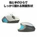 BUFFALO wireless Blue LED 5 button neofit mouse S size black BSMBW515SBK NEW_3