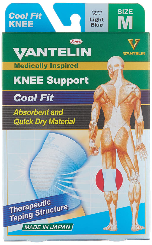 Kowa Vantelin Knee supporter High ventilation type Light blue M Size 501 34-37cm_1