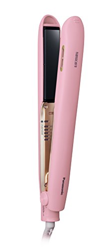 Panasonic Hair Iron Straight for Overseas Nano Care Pink EH-HS9A-P NEW_1