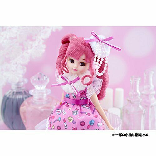 Takara Tomy Licca - chan Doll LD-15 Cosmetic Pink Special Hair Color NEW_3