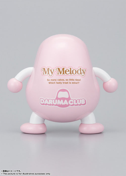 DARUMA CLUB MY MELODY B PVC Figure BANDAI NEW from Japan_2