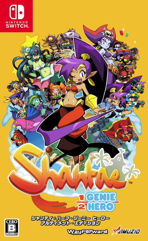 Nintendo Switch Shantae Half Genie Hero Ultimate Ed. Special Jacket HAC-P-AMSGB_1
