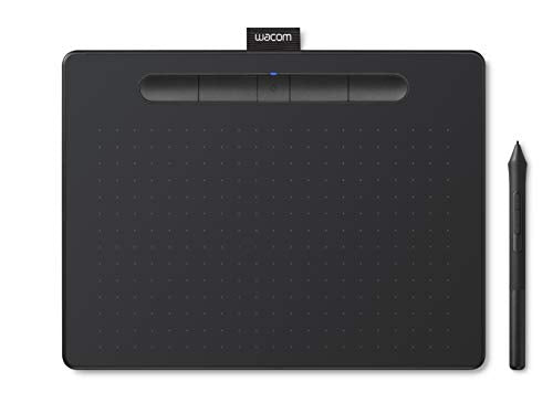 WACOM Intuos Medium Wireless Pen Tablet TCTL6100WL/K0 Black NEW from Japan_1