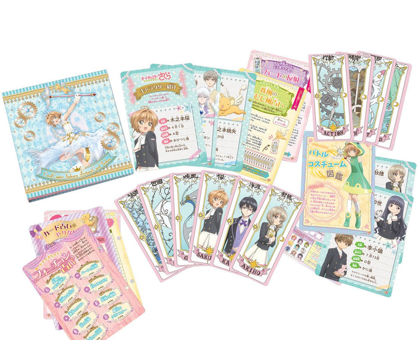 Takara Tomy Cardcaptor Sakura Fortune Card Notebook with Cards, Refills NEW_1