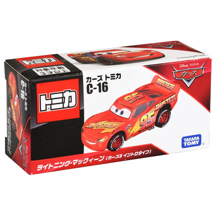 TAKARA TOMY Tomica Disney Cars C-16 Lightning McQueen (Cars 3 Intro Type) NEW_4