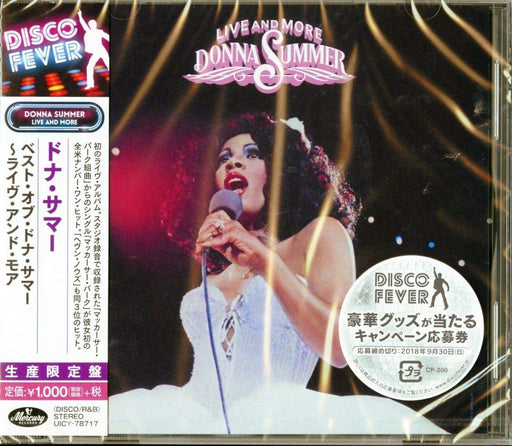 [CD] Live and More Limited Edition Donna Summer UICY-78717 Disco Fever 40 NEW_1