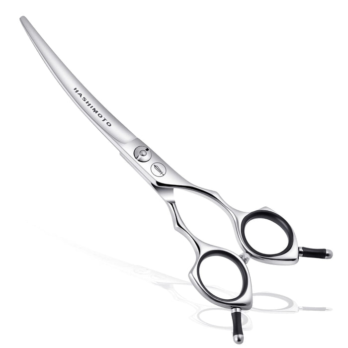 HASHIMOTO Pet scissors slightly bent blades 6.5 inches ‎professional SturdyHH21_1