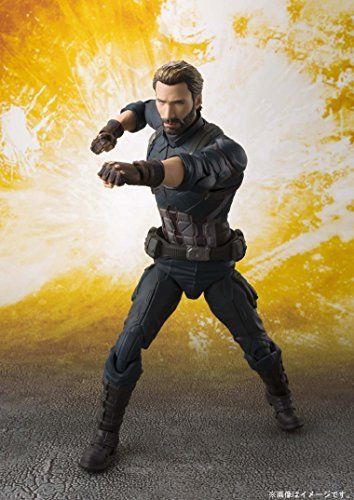 S.H.Figuarts Avengers Infinity War CAPTAIN AMERICA Action Figure BANDAI NEW_3