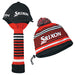 DUNLOP Headcover SRIXON Head Cover & Iron Cover Set GGF-70160 Black NEW_1