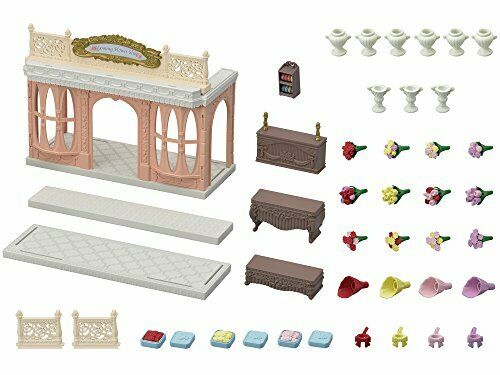 Epoch The City of Flower Shop (Sylvanian Families) NEW from Japan_3