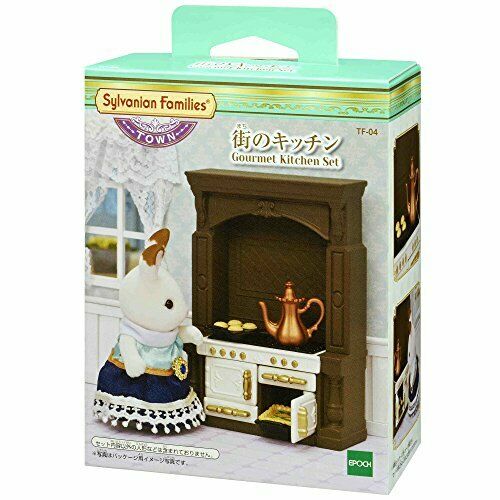 Epoch The City of Kitchen (Sylvanian Families) NEW from Japan_2