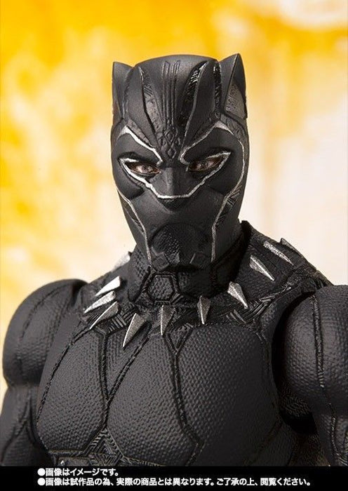 S.H.Figuarts Avengers Infinity War BLACK PANTHER Action Figure BANDAI NEW_5