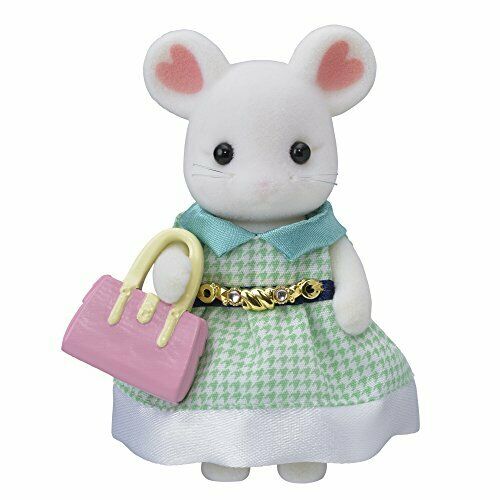 Epoch Marshmallow Mouse Older Sister (Sylvanian Families) NEW from Japan_1