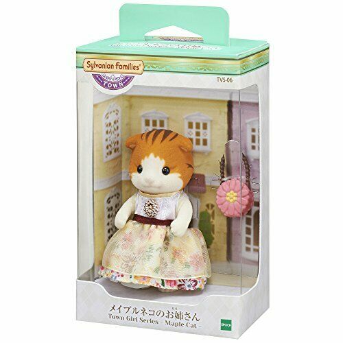 Epoch Maple Cat Older Sister (Sylvanian Families) NEW from Japan_2