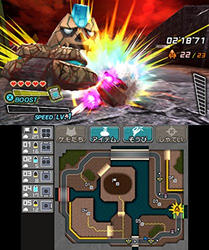 The Dead Heat Breakers Nintendo 3DS CTR-P-A9EJ battle tower race defense game_6