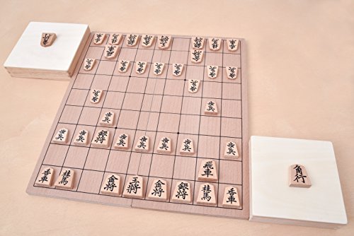 Complete wooden Deluxe Shogi Folding Board and Piece Set NEW from Japan_4