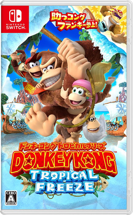 Nintendo Switch Software Donkey Kong Tropical Freeze HAC-P-AFWTA Action Game NEW_1