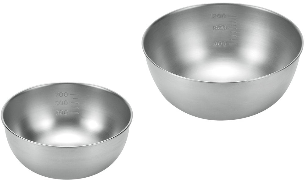 Yokoyama ENJIN NO TAKUMI Stainless Steel Bowl 18cm & 15cm Made in Japan ETF-350_1