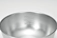 Yokoyama ENJIN NO TAKUMI Stainless Bowl 15cm & Punching Bowl 15cm ETF-351 Silver_2