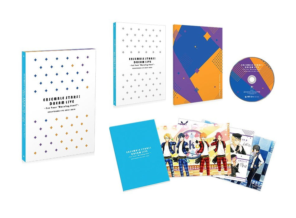 DVD Ensemble Stars DREAM LIVE 1st Tour Morning Star Standard Edition FFBG-11 NEW_1