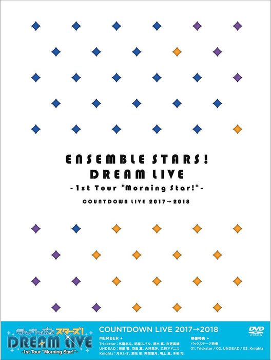 DVD Ensemble Stars DREAM LIVE 1st Tour Morning Star Standard Edition FFBG-11 NEW_2