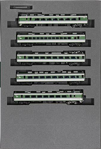 Kato N Scale Series 189 'Asama' Small Window Formation Standard 5 Car Set NEW_4