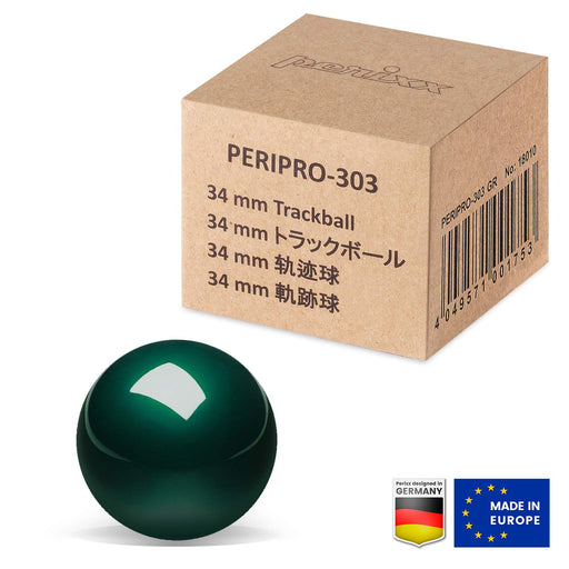 Perixx Replacement Track Mouse ball Green PERIPRO-303 GLG 34mm Glossy finish NEW_2